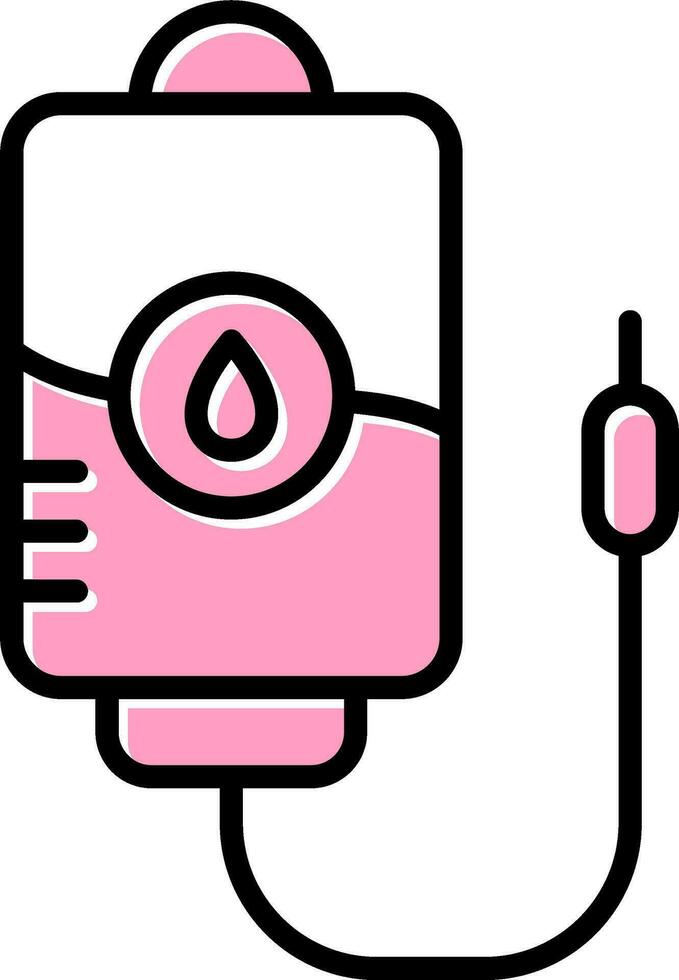 Blood Bag Vector Icon