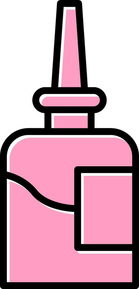 Nasal Spray Vector Icon