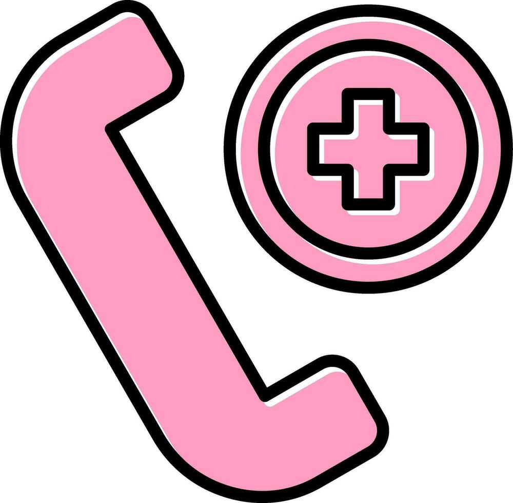 Emergency Call Vector Icon