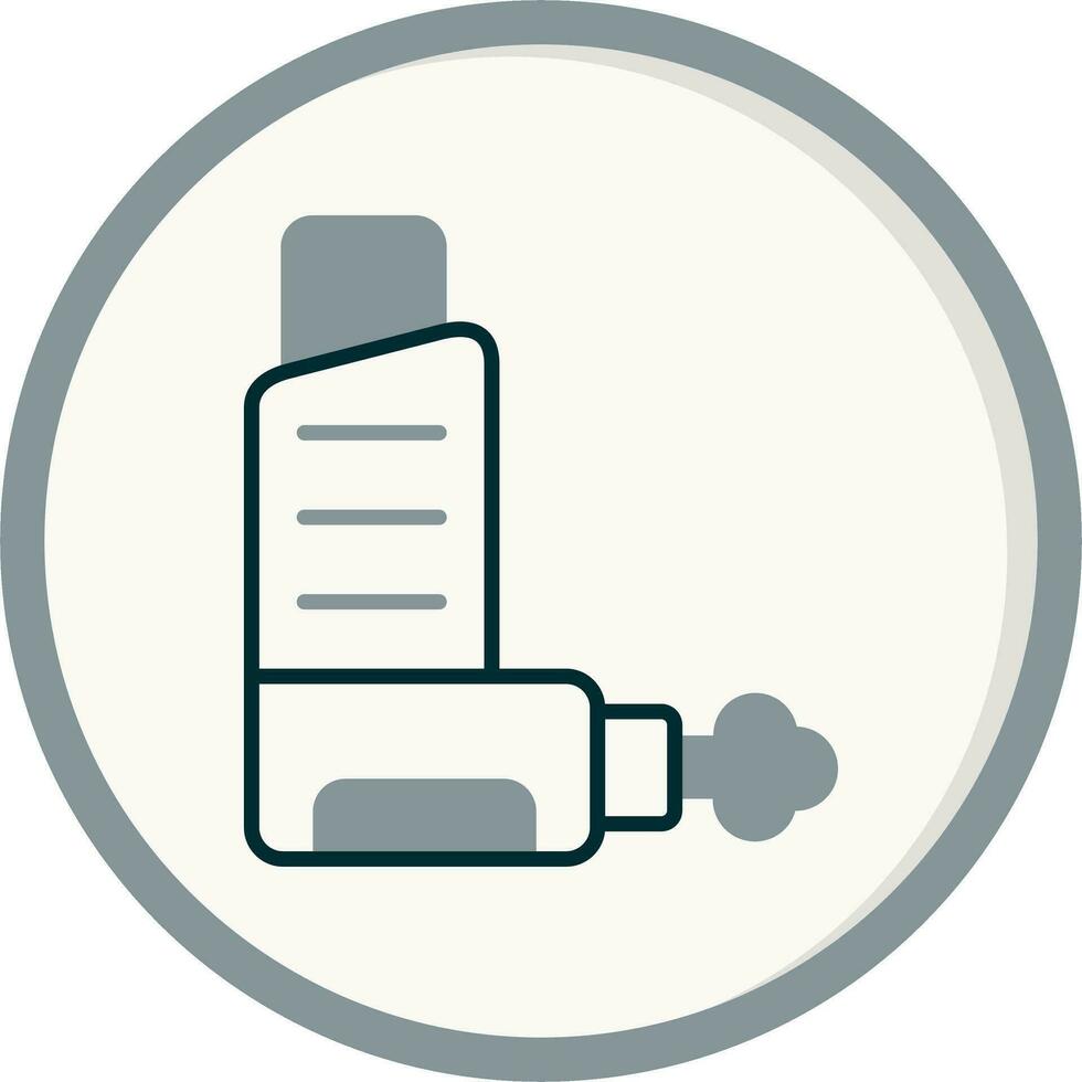 icono de vector de inhalador