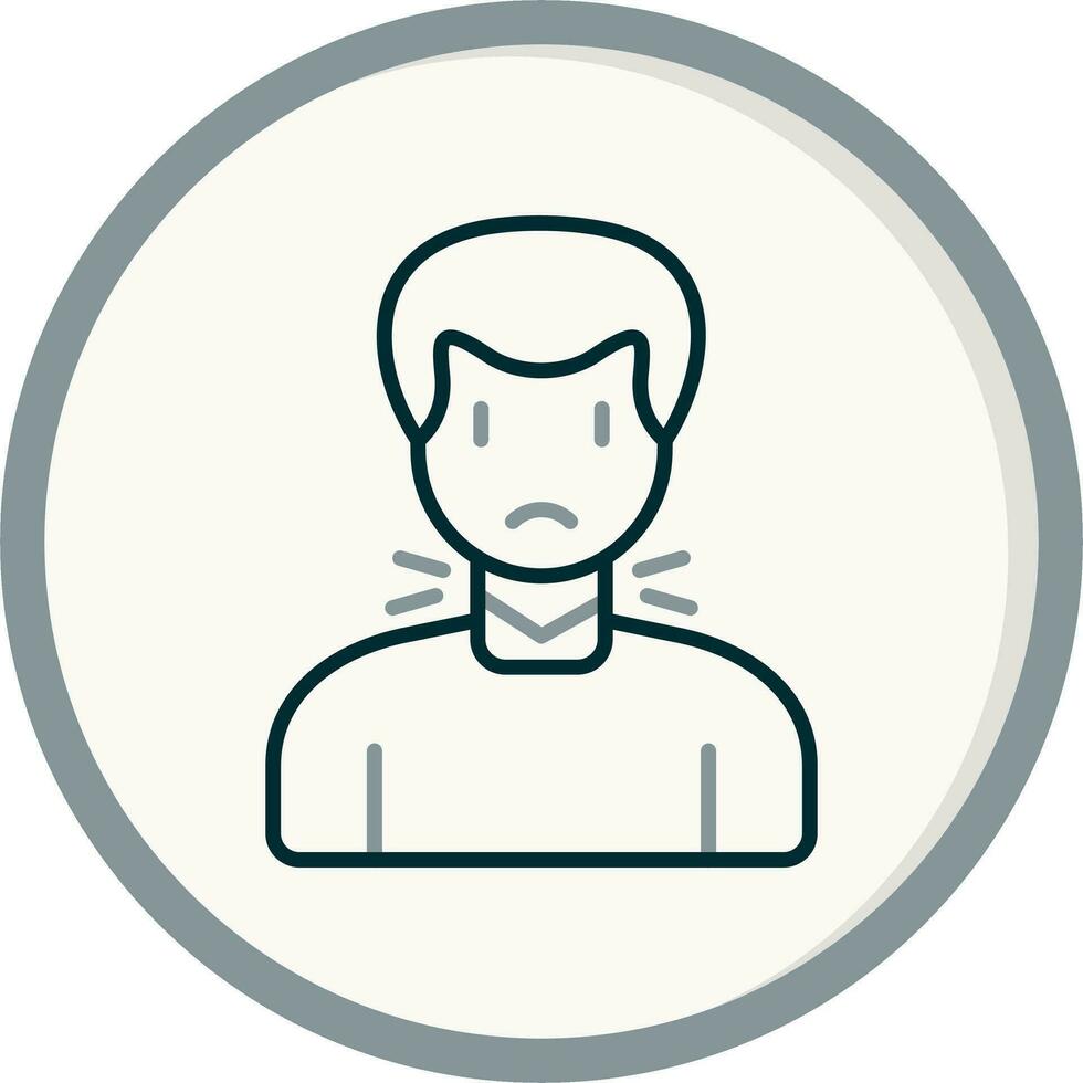 Thyroid Vector Icon