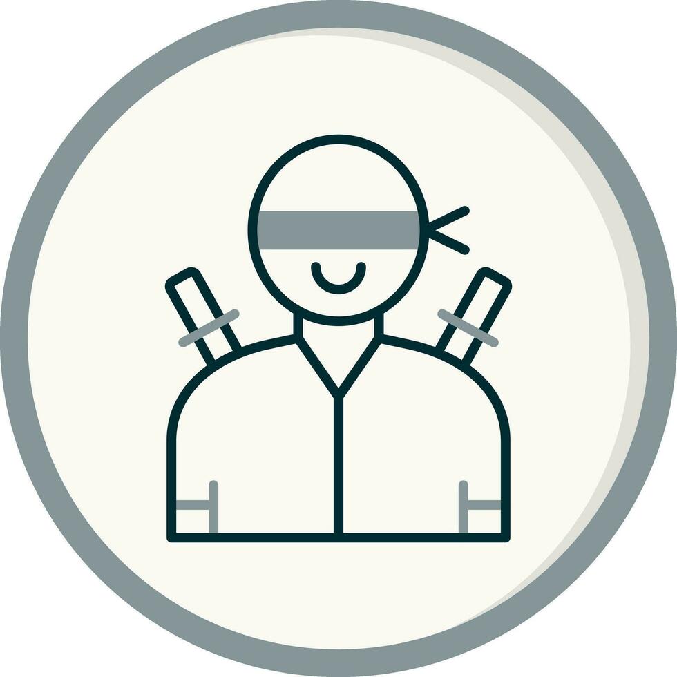 Ninja Vector Icon