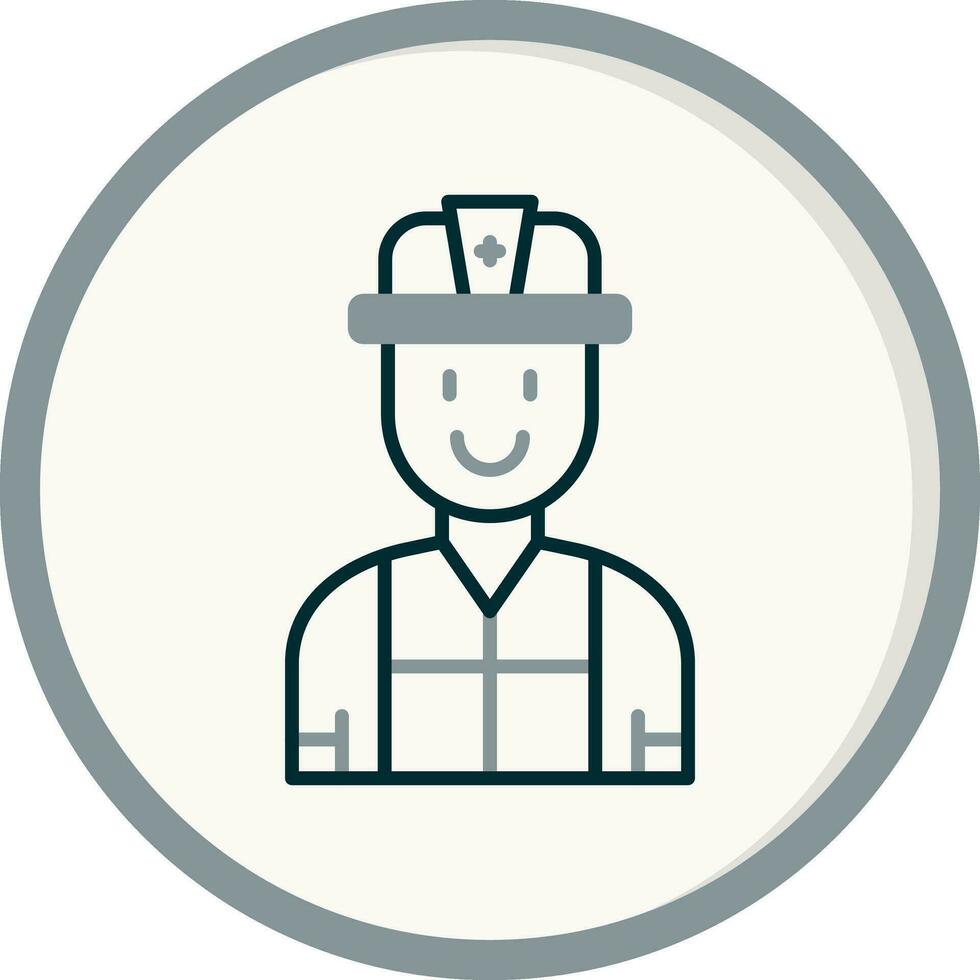 Firefighter Vector Icon