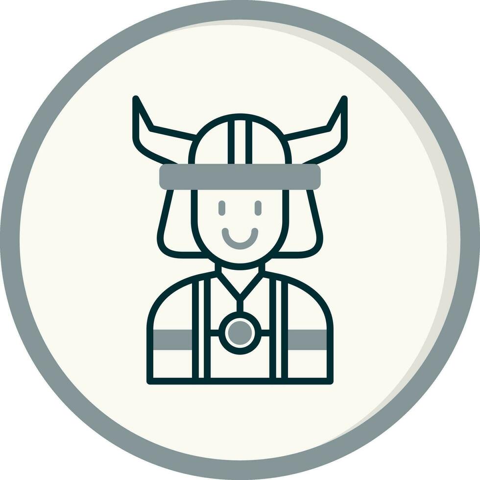 Viking Vector Icon