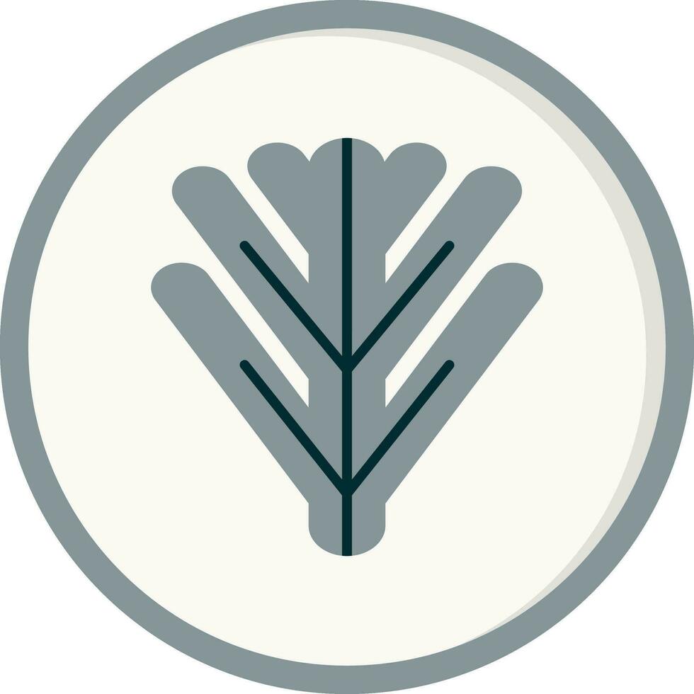 Philodendron Xanadu Vector Icon