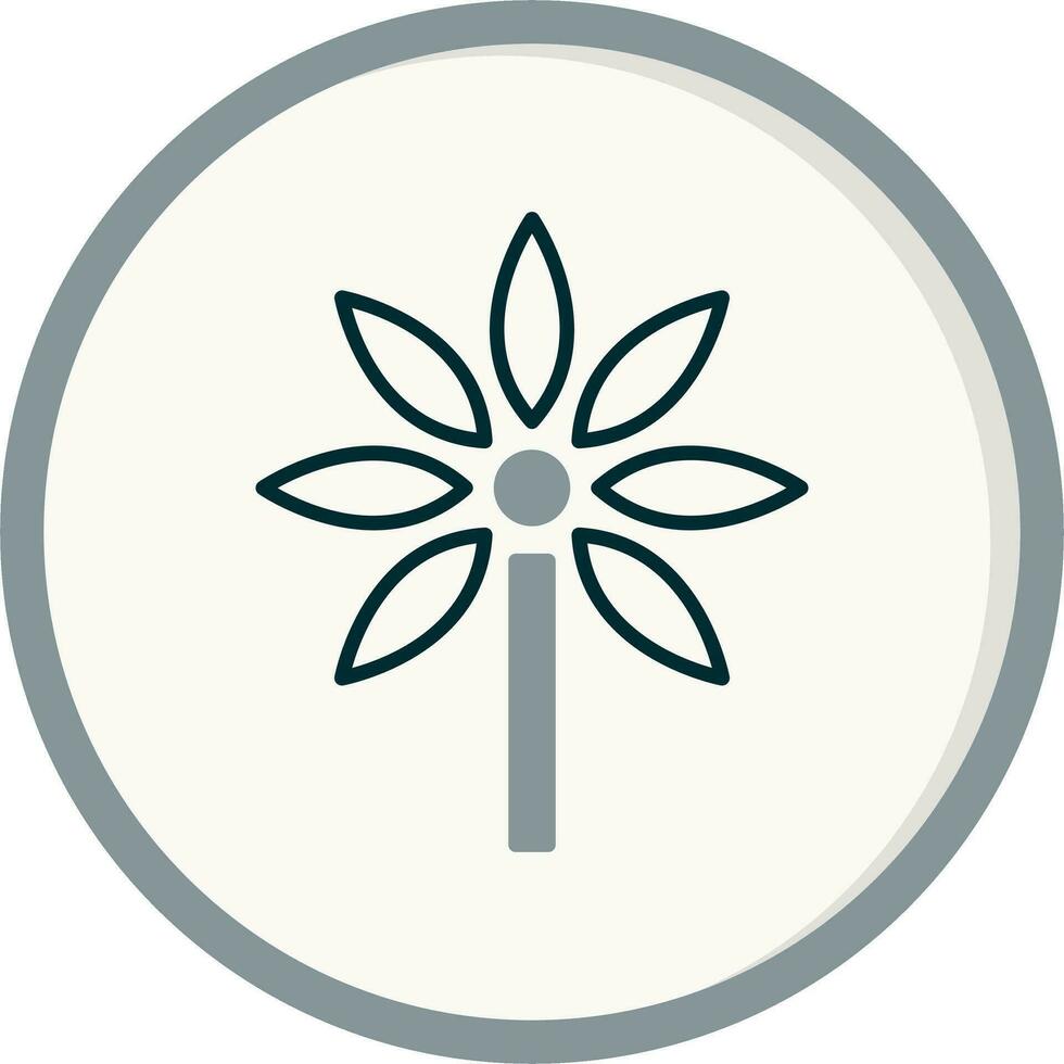 Schefflera Vector Icon