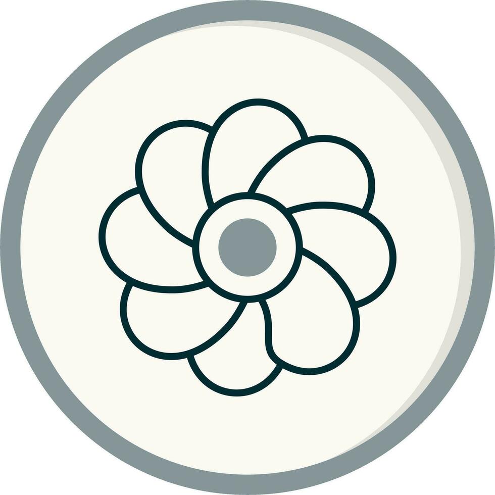 Oleander Vector Icon