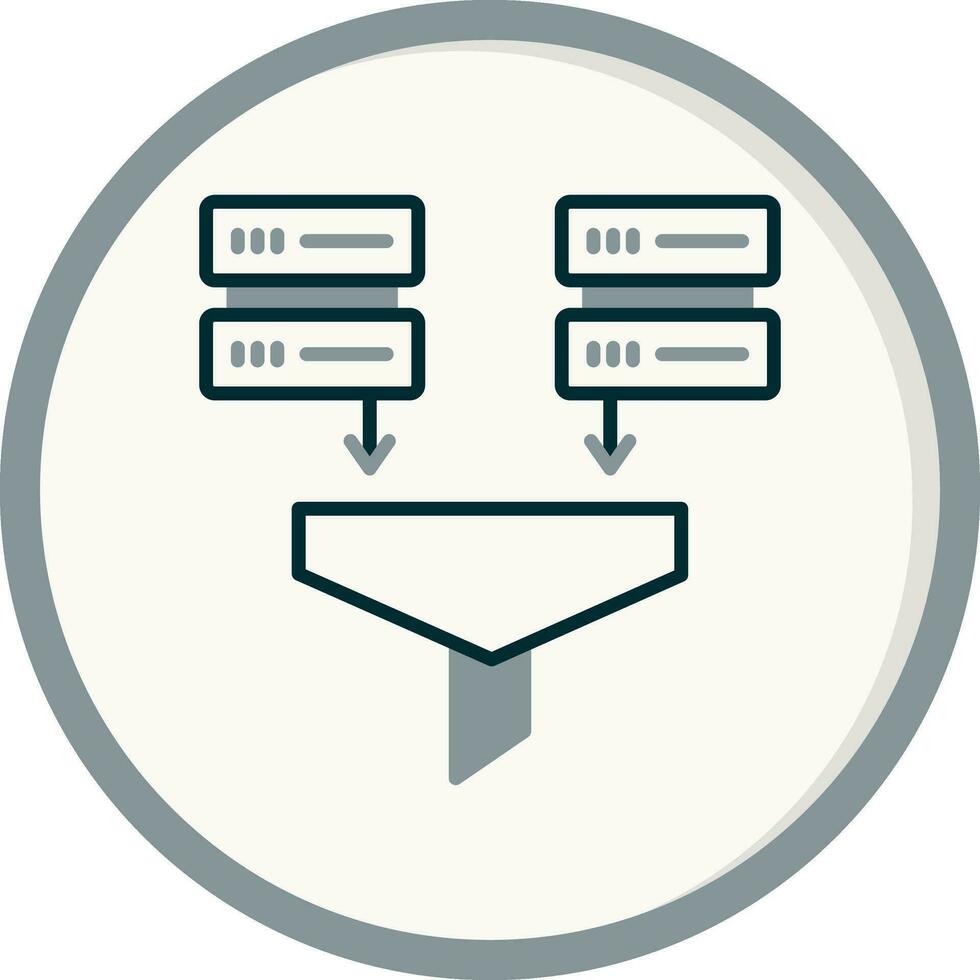 Data Mining Vector Icon