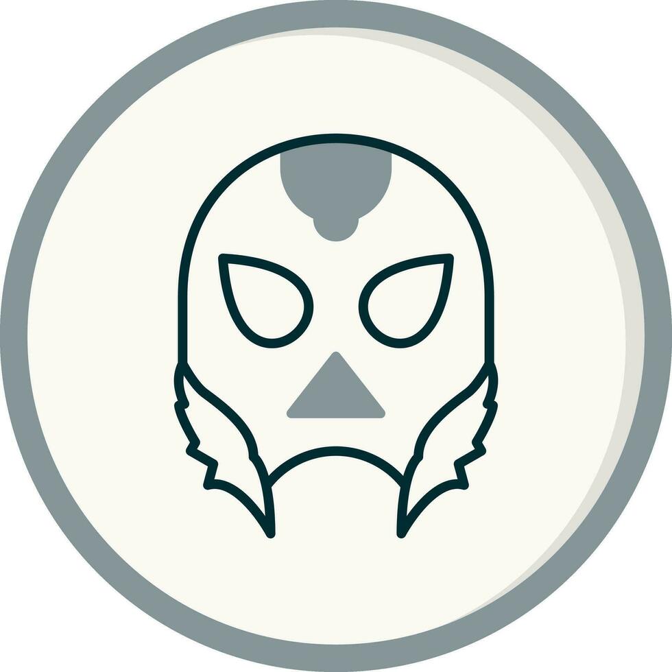 lucha mascaras vector icono