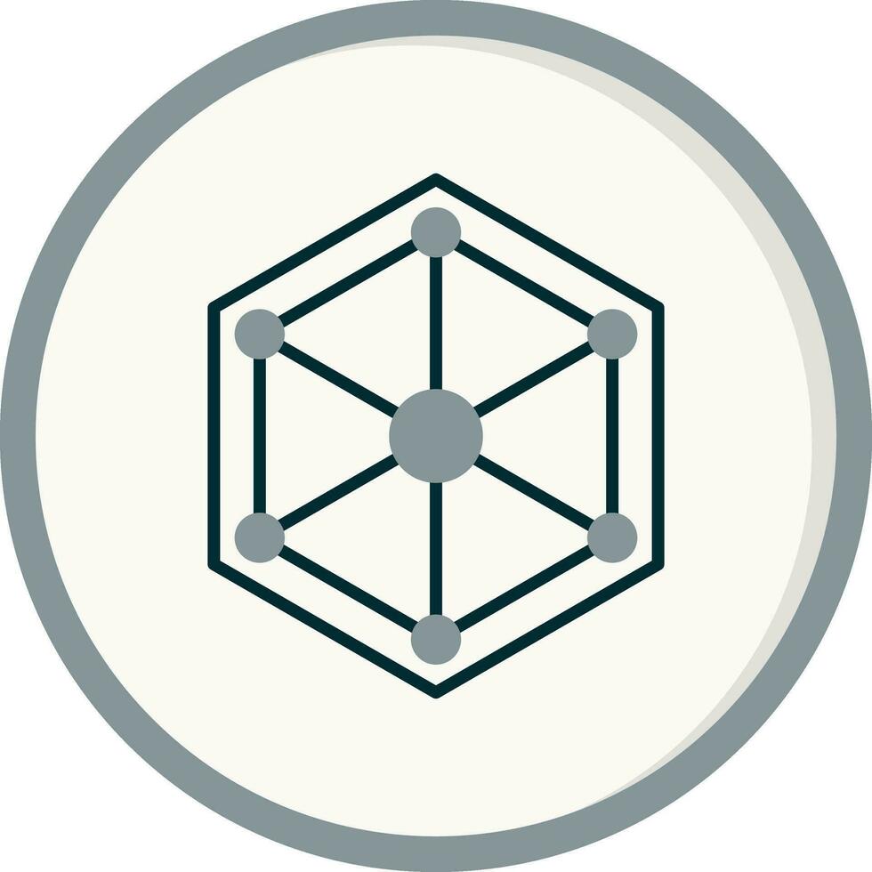 Hexagon Vector Icon