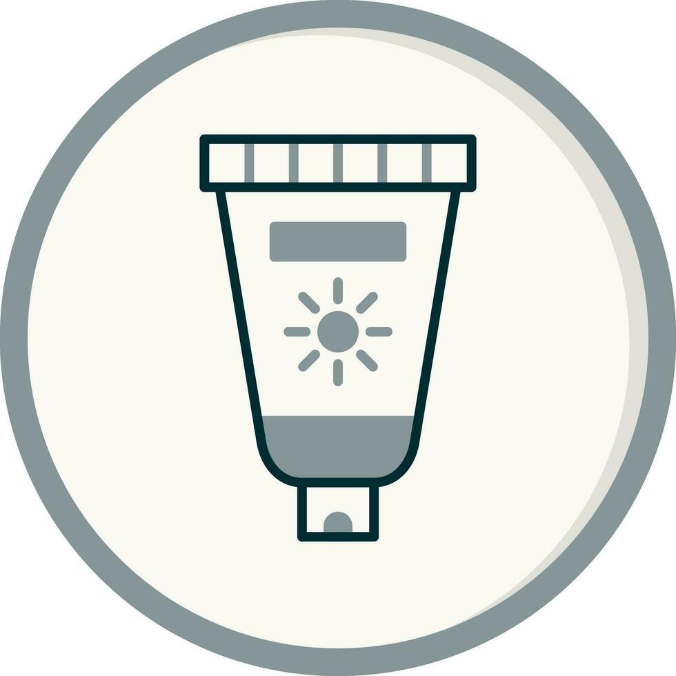 Sunscreen Vector Icon