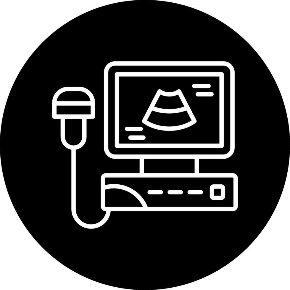 Ultrasonography Vector Icon