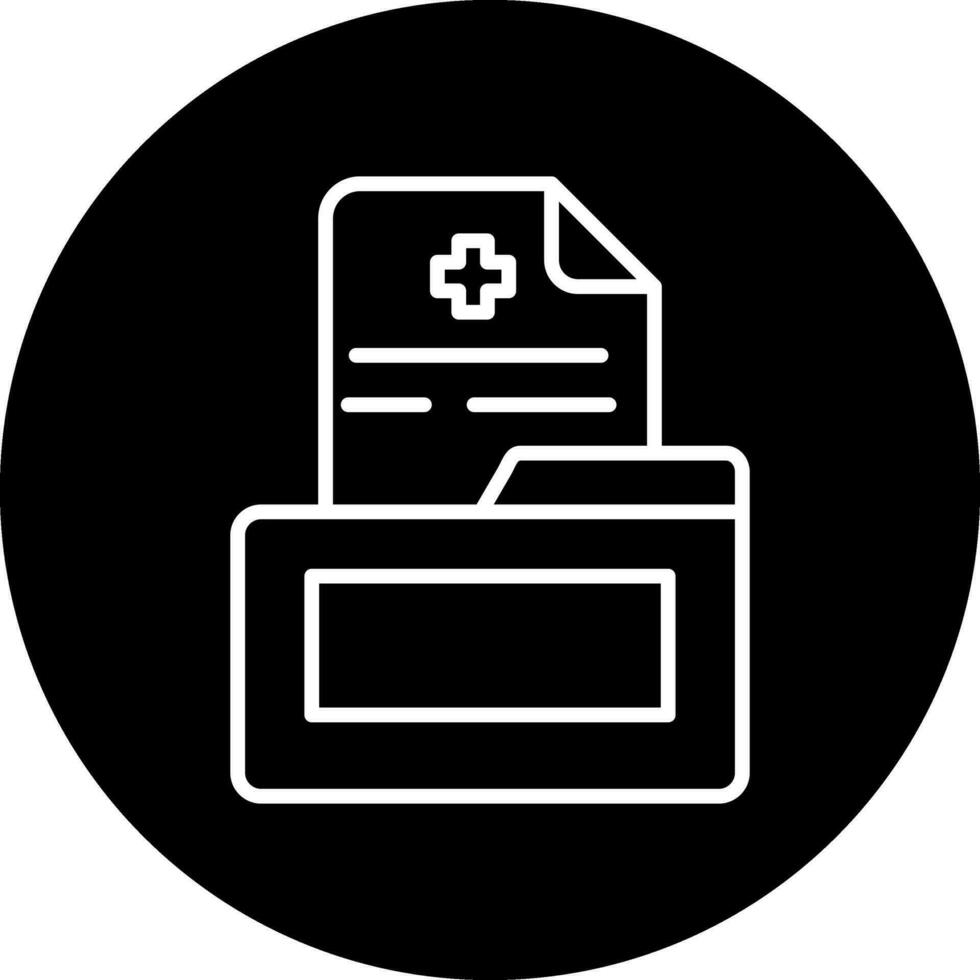 Medical File Vector Icon