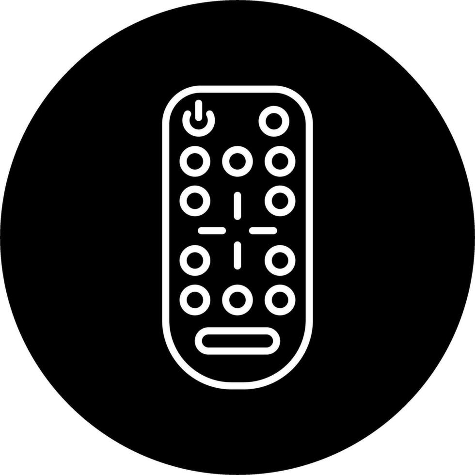 Remote Vector Icon