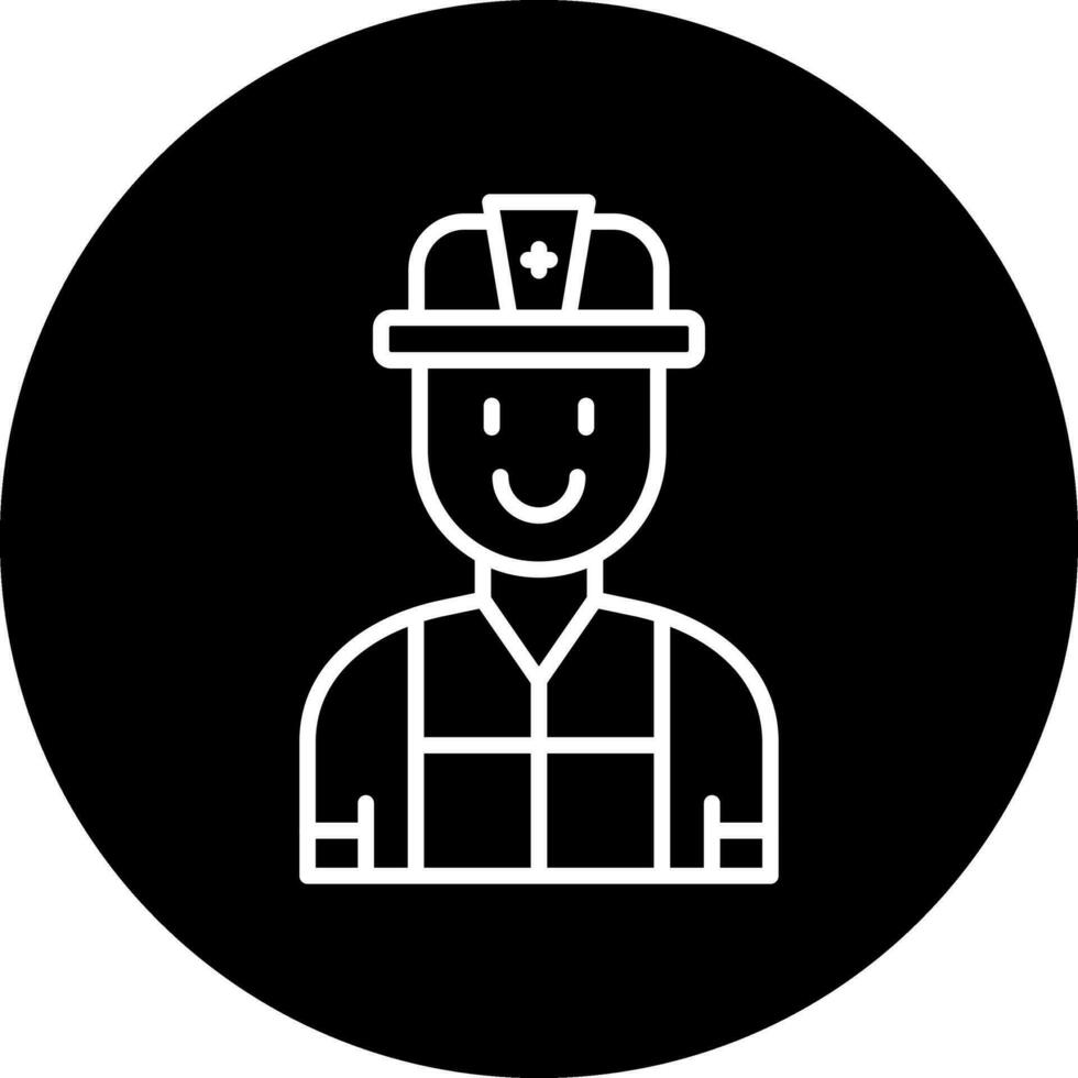 Firefighter Vector Icon