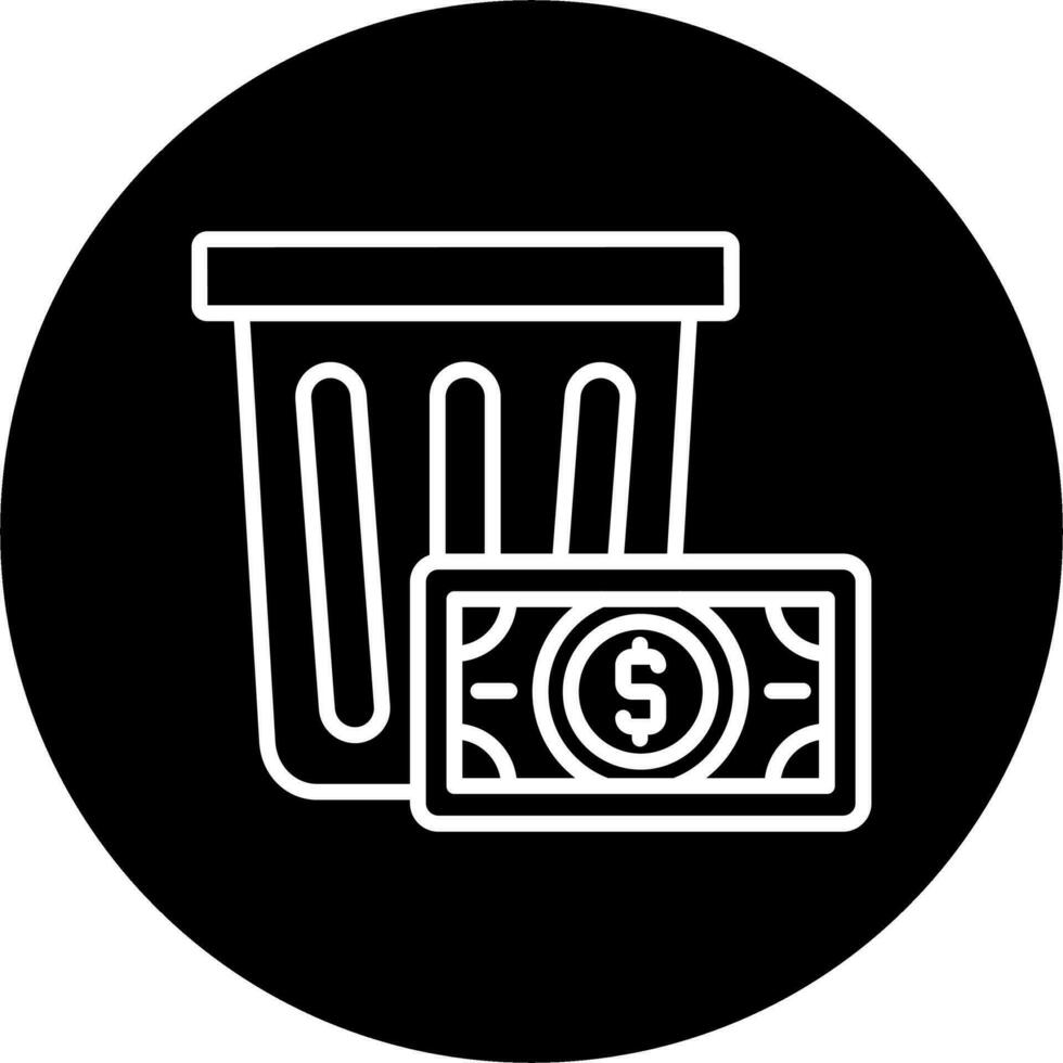 Wasted Money Vector Icon