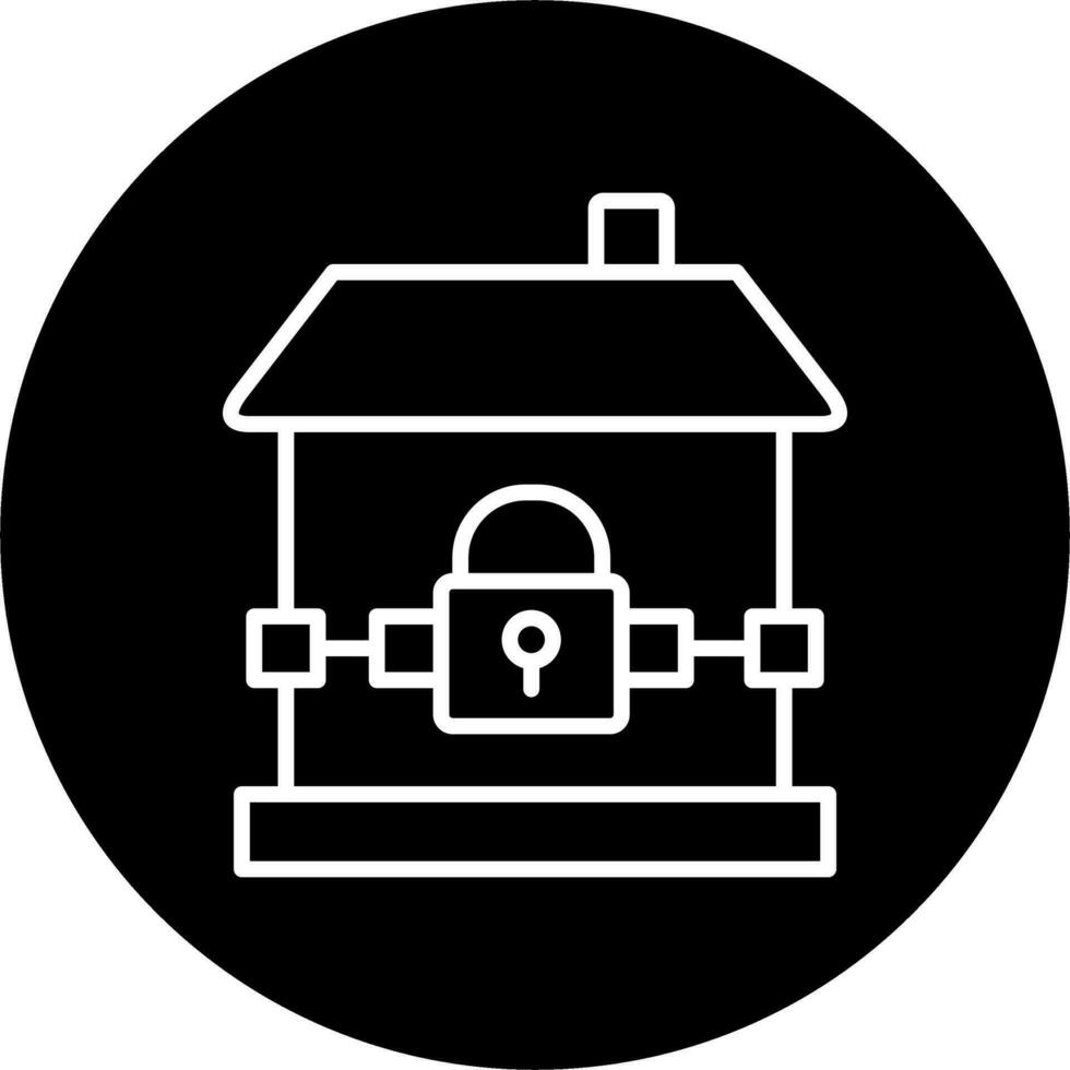 icono de vector de ejecución hipotecaria