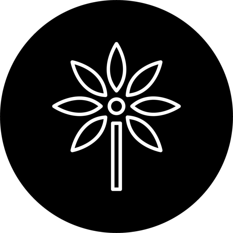 Schefflera Vector Icon