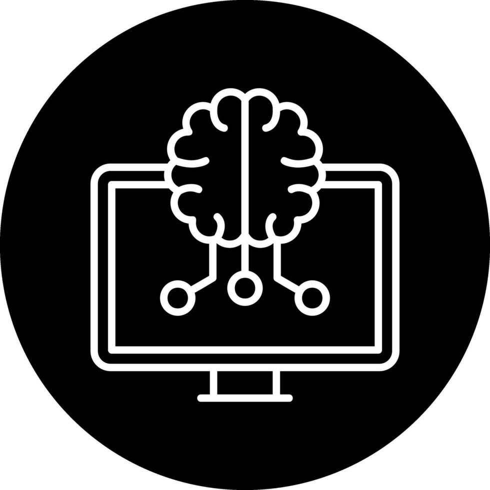 Machine Learning Vector Icon