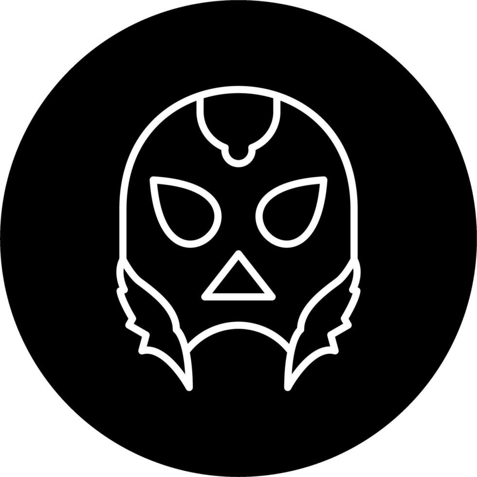 lucha mascaras vector icono