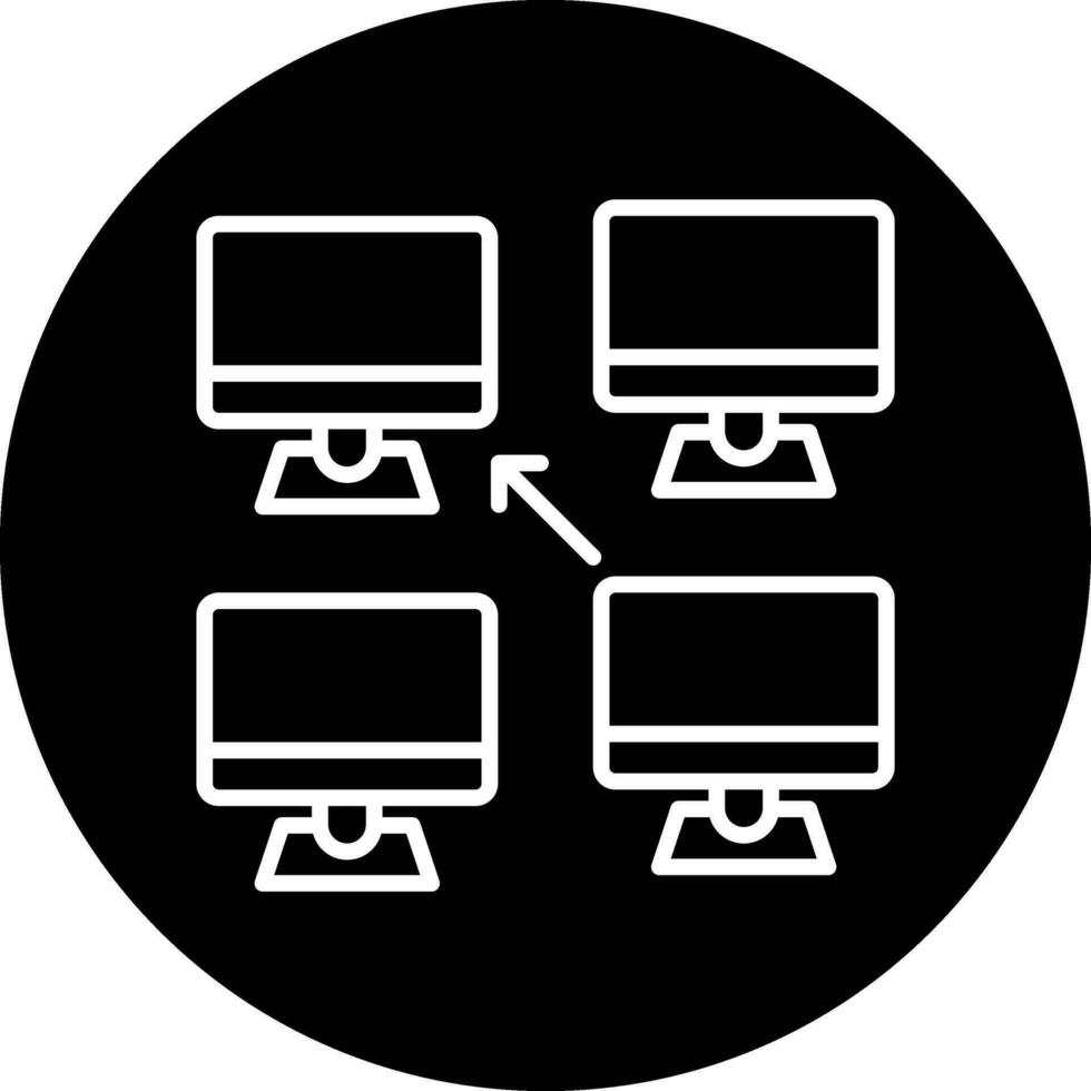 Decentralized Vector Icon