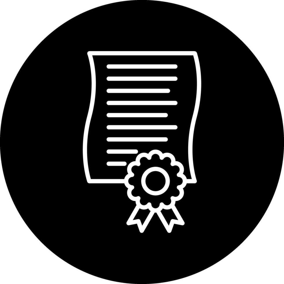 Certificate Vector Icon