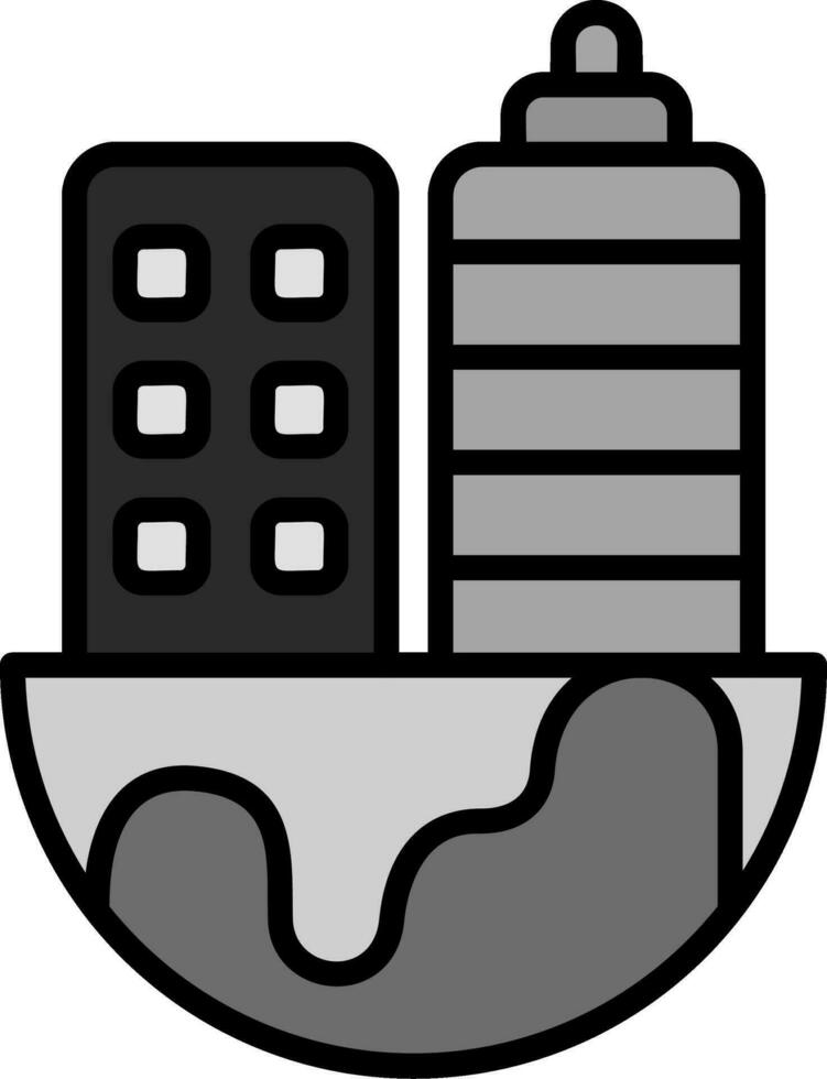 icono de vector de ciudad