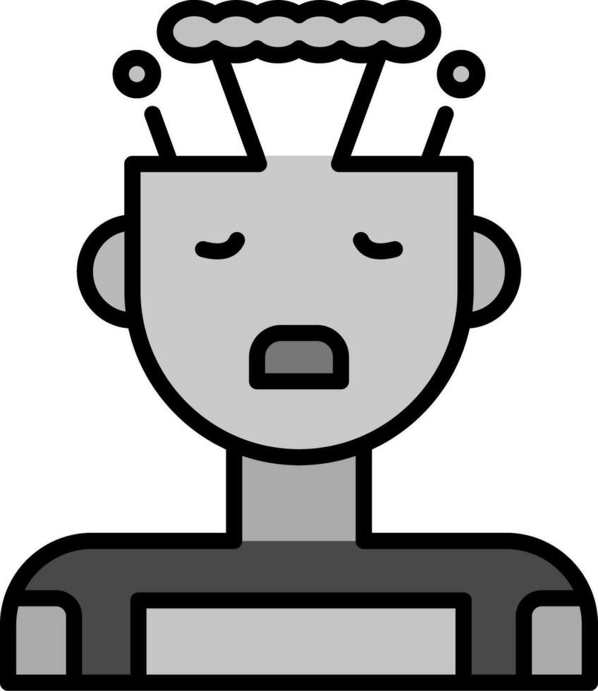 Burnout Vector Icon