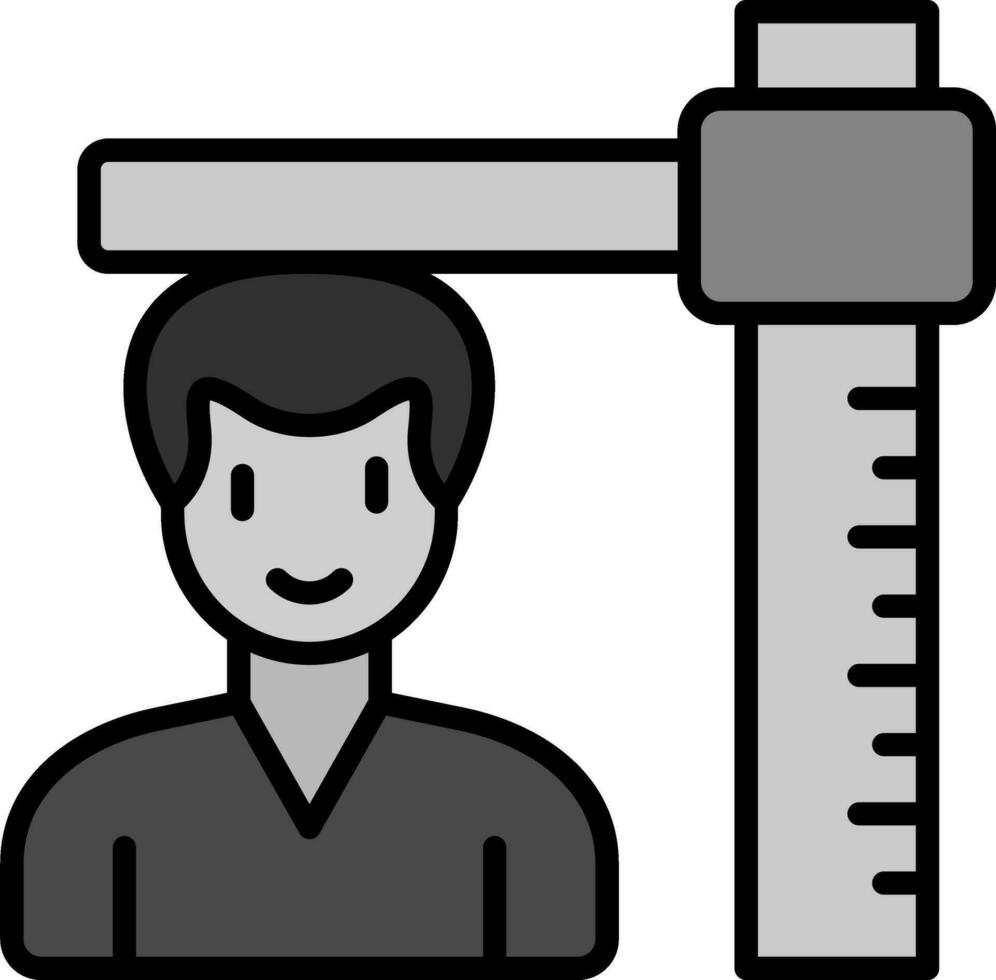 Height Vector Icon