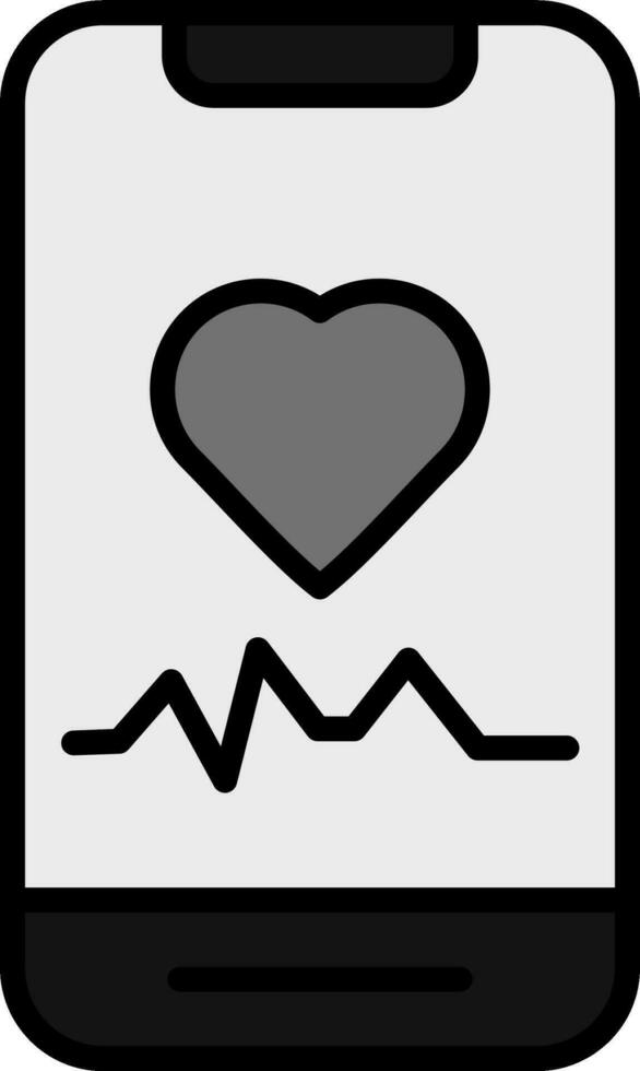 Heart Rate Vector Icon