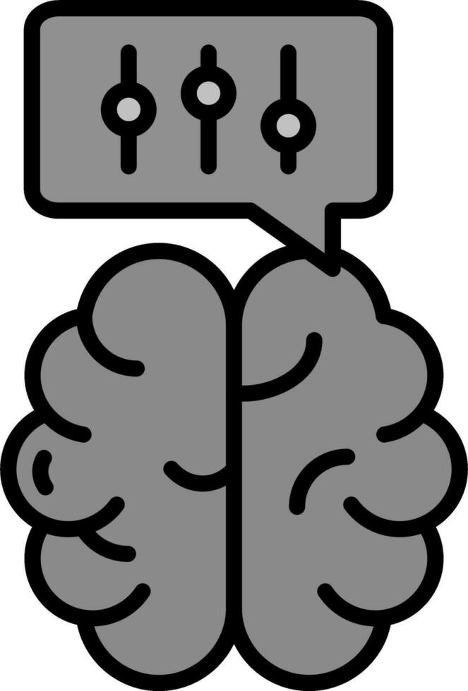 icono de vector de cerebro