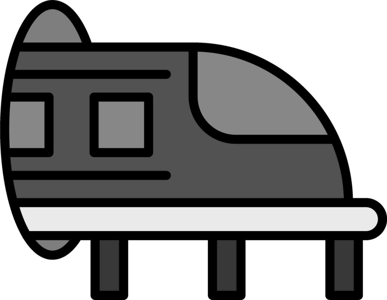 Hyperloop Vector Icon