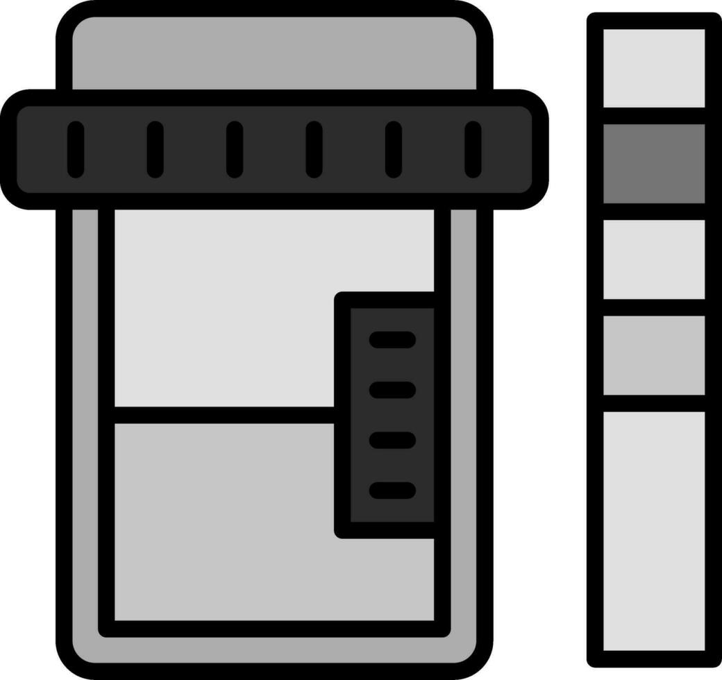 Urine Sample Vector Icon