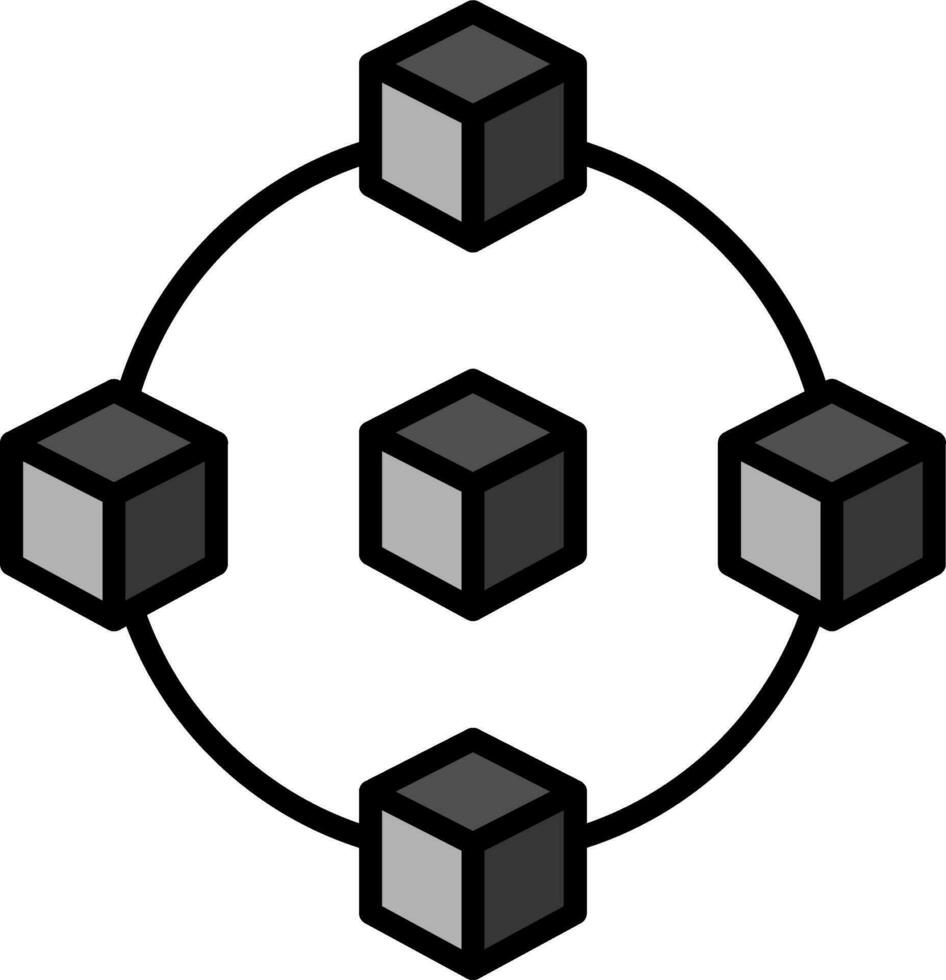 blockchain Vector Icon