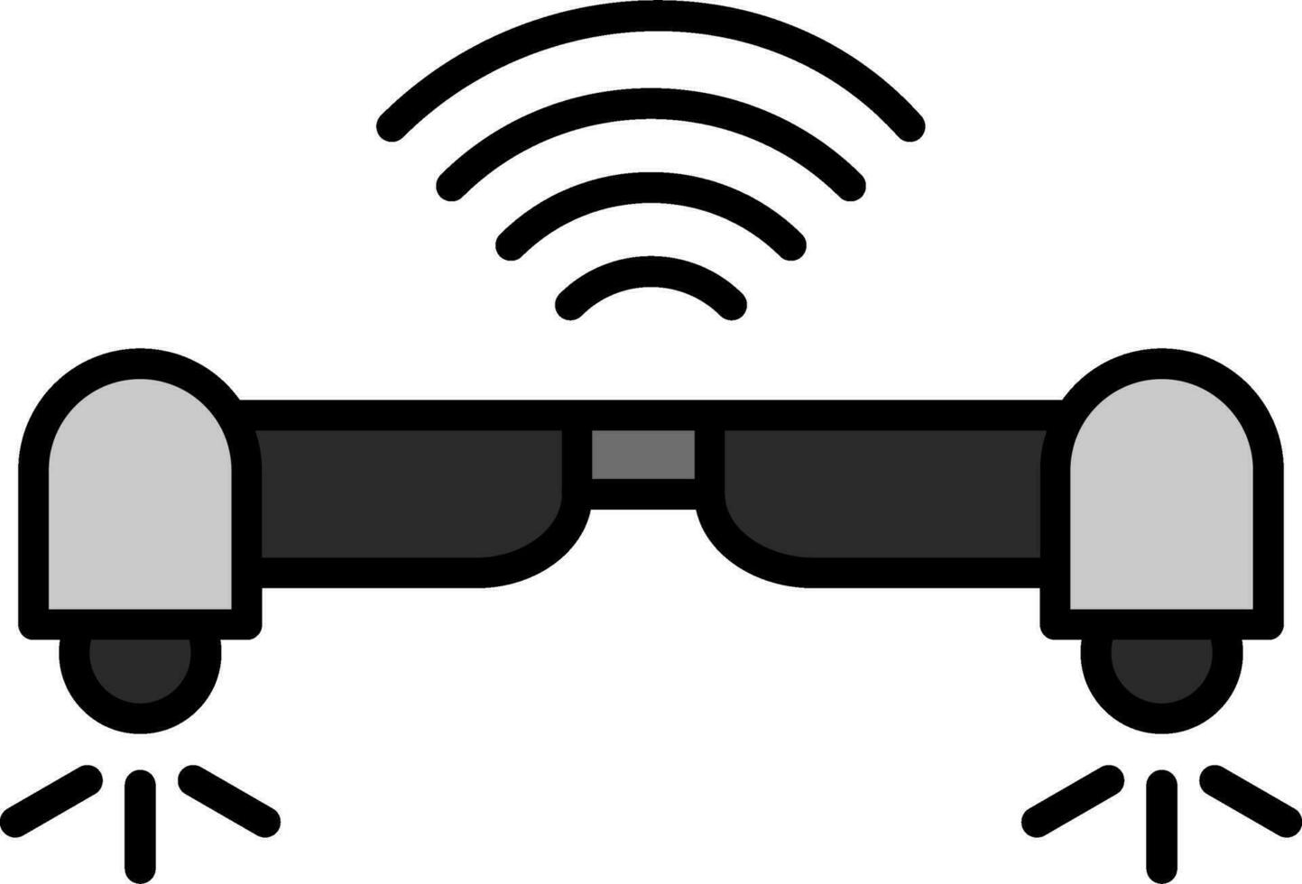 hoverboard Vector Icon