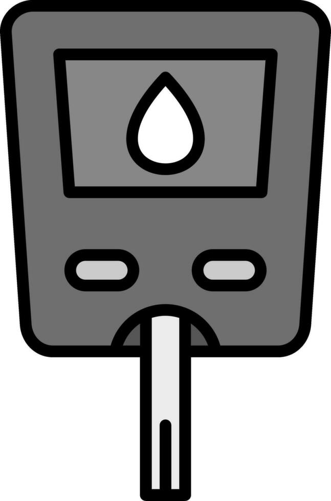 Glucose Meter Vector Icon