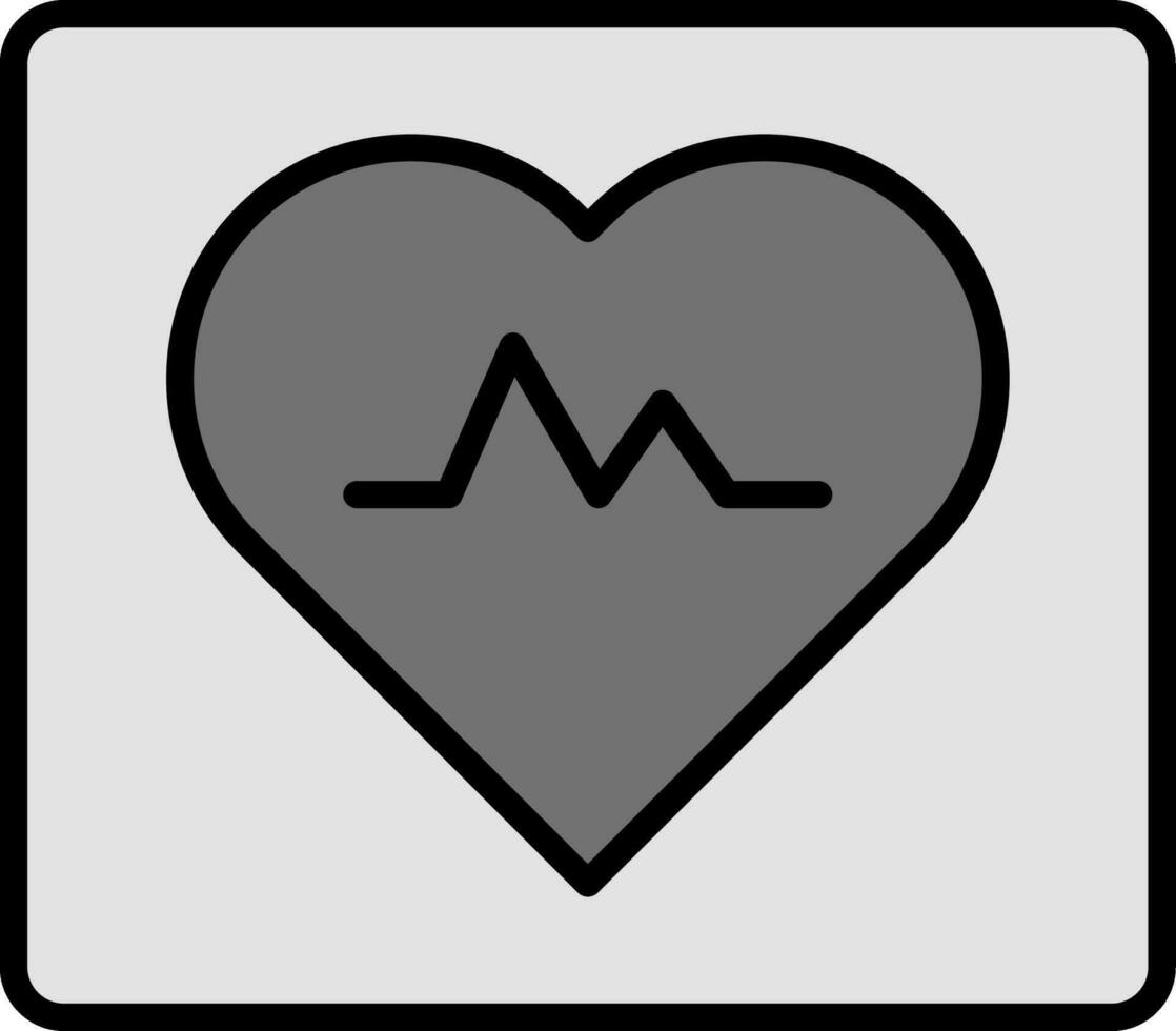 Heart Rate Vector Icon