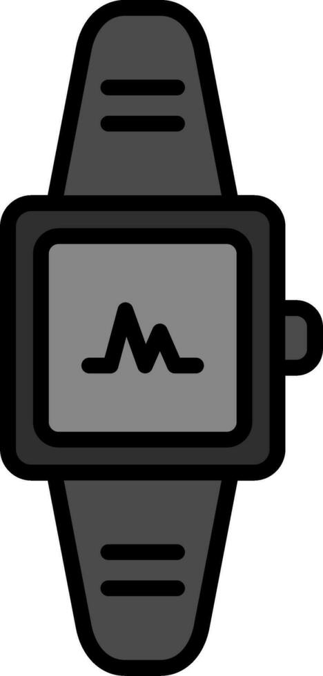 icono de vector de reloj inteligente