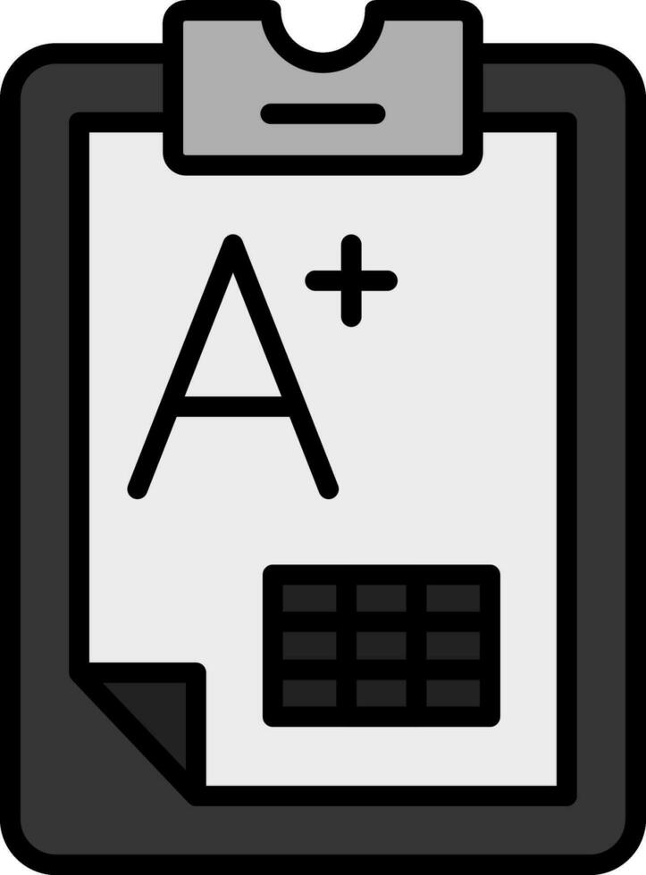 Grades Vector Icon