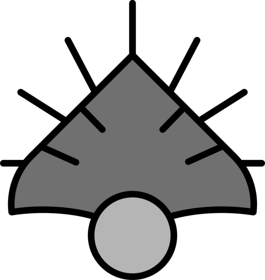 Fan Palm Vector Icon