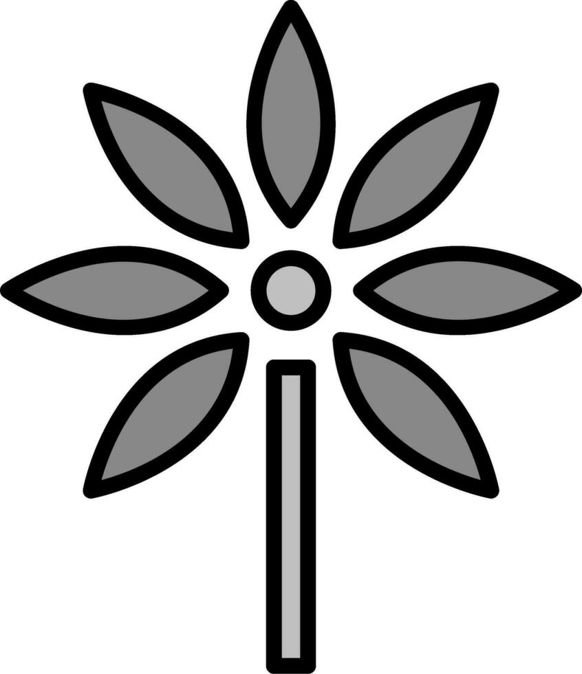 Schefflera Vector Icon