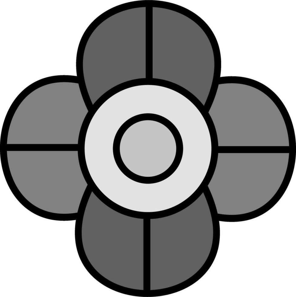 African Violet Vector Icon