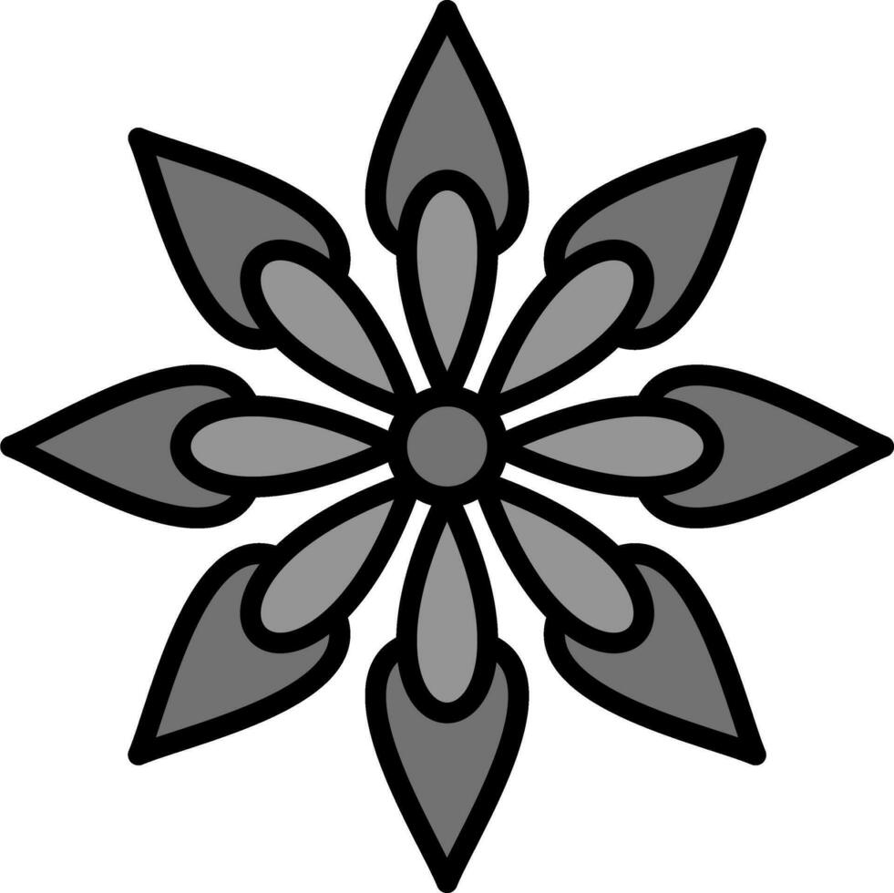 zinnia vector icono