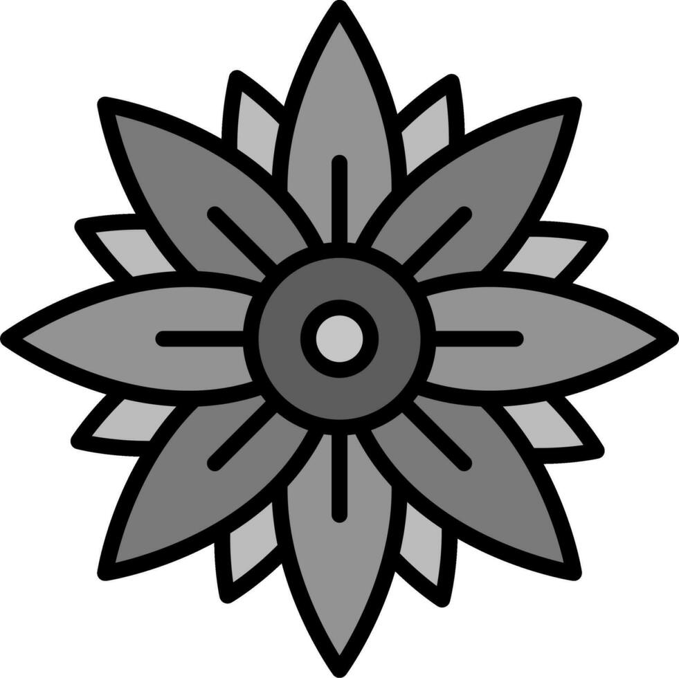 Chrysanthemum Vector Icon