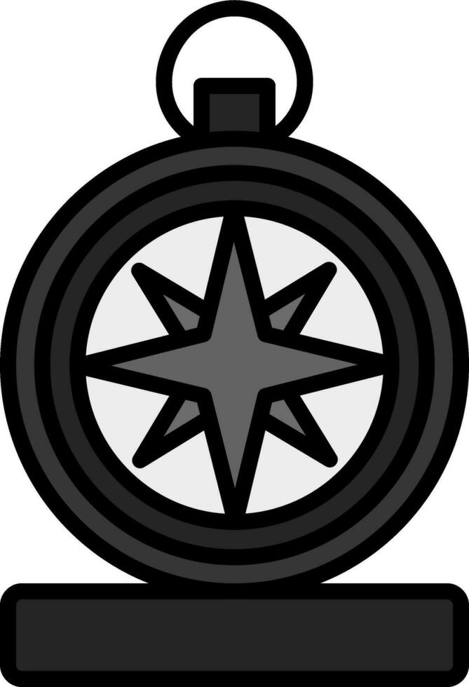 Compass Vector Icon