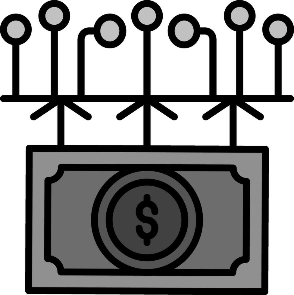Digital Money Vector Icon