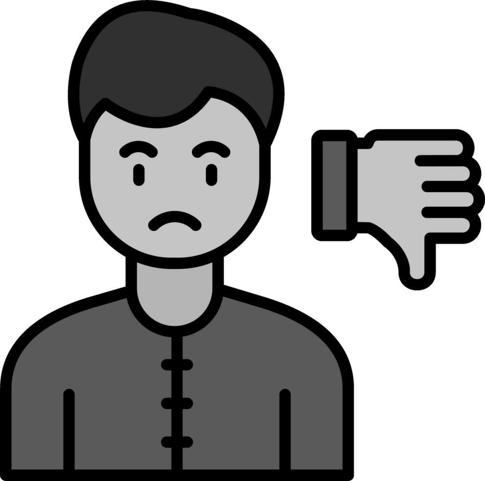 Dissatisfaction Vector Icon