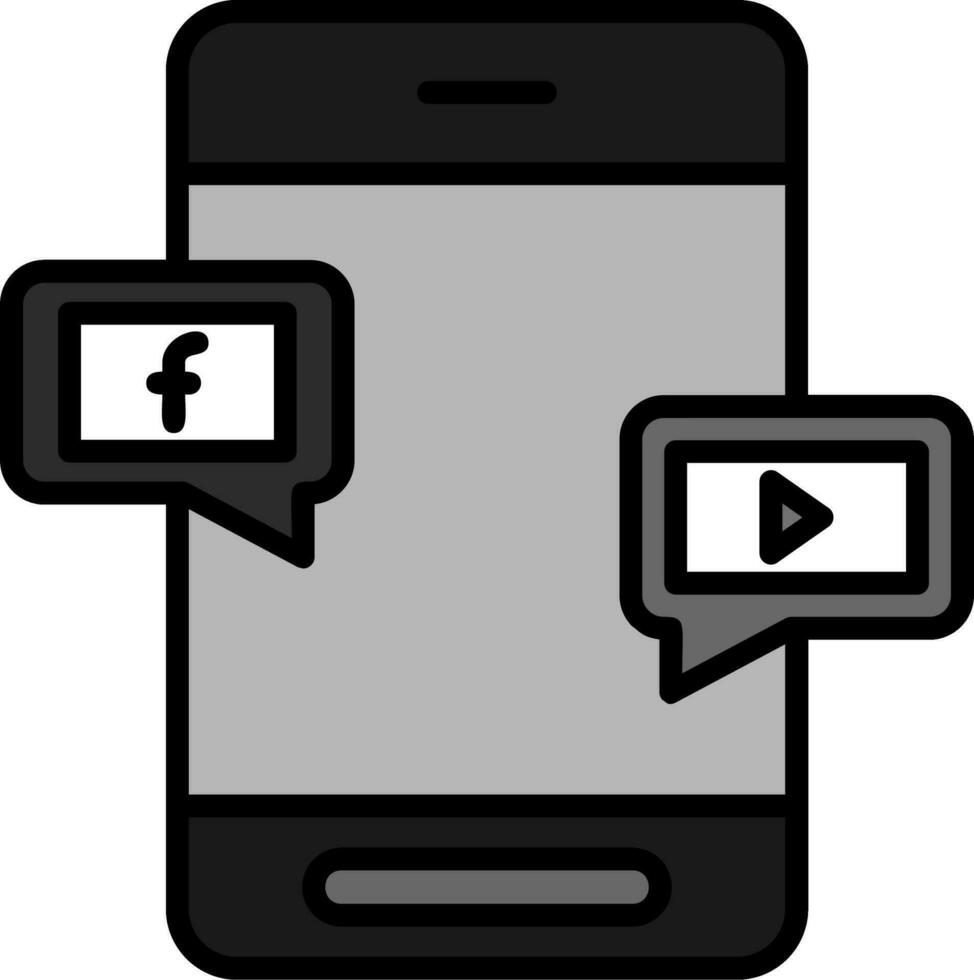 Social Media Vector Icon