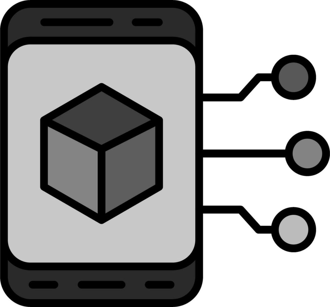 Augmented Reality Vector Icon