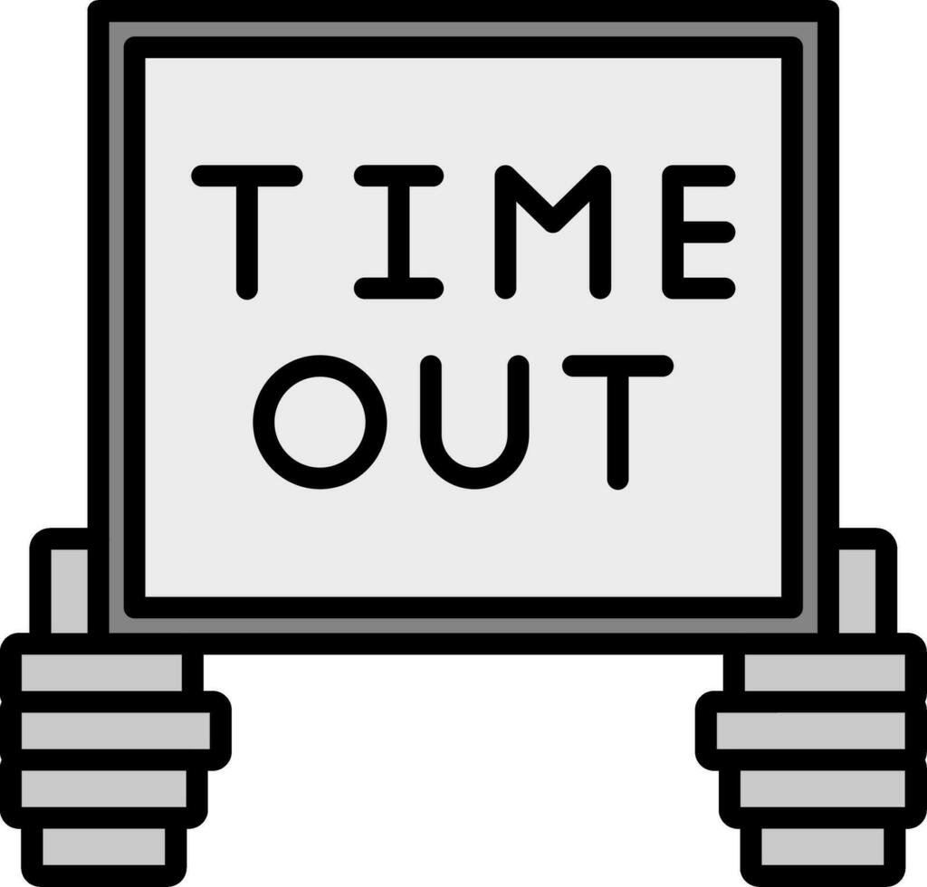 Time Out Vector Icon